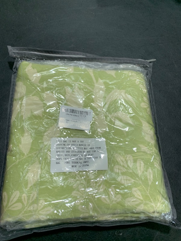 Photo 1 of Travan Cotton Duvet Cover Queen Green Floral Duvet Covers Super Soft Comforter Cover with Zipper Closure, (Green Floral, Queen Size)