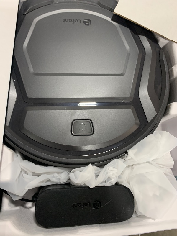 Photo 1 of Lefant M210 Pro Robot Vacuum Cleaner,Super Thin,Powerful Suction,Quiet,Self-Charging Robotic Vacuum Cleaner,Cleans Hard Floors to Medium-Pile Carpets,120 Mins Runtime,APP/Voice/WiFi/Alexa Control,Grey