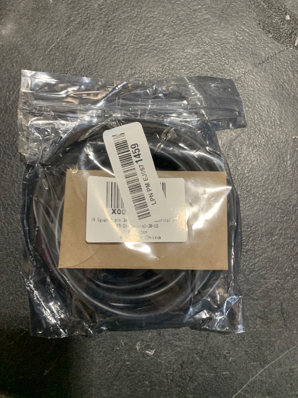 Photo 1 of RESHAKE 18 Gauge 5 Conductor Wire, 10FT 18/5 Tinned Copper 5 Wire Cable,Stranded Electrical Wires for Sprinkler,Thermostat,Trailer,Irrigation,Automotive Etc