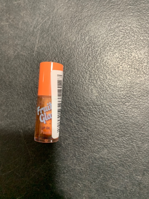 Photo 1 of Lip Smacker Fruit Glaze Lip Oil, Ultra-Hydrating & Moisturizing with High-Shine Finish, Plush Applicator for Effortless Glide, Delicious Non-Sticky Flavor - Peach