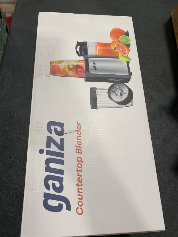 Photo 1 of Ganiza Blender for Smoothies, 14Pcs Personal Blender for Shake and Smoothies for Kitchen with 3 Portable Cups (1x24oz & 2X17oz), Single Serve Smoothie Maker, Nutritious Recipe