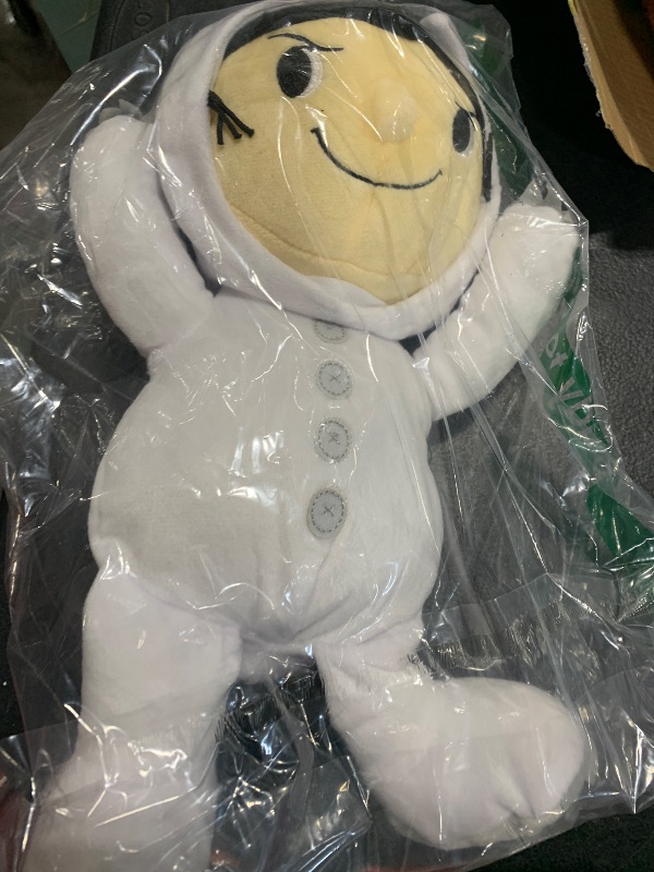 Photo 1 of KIDS PREFERRED Where The Wild Things are Plush 14 Inch Max Stuffed Animal with Crinkle Feet, Bean Filled Bottom, and Removable Hood