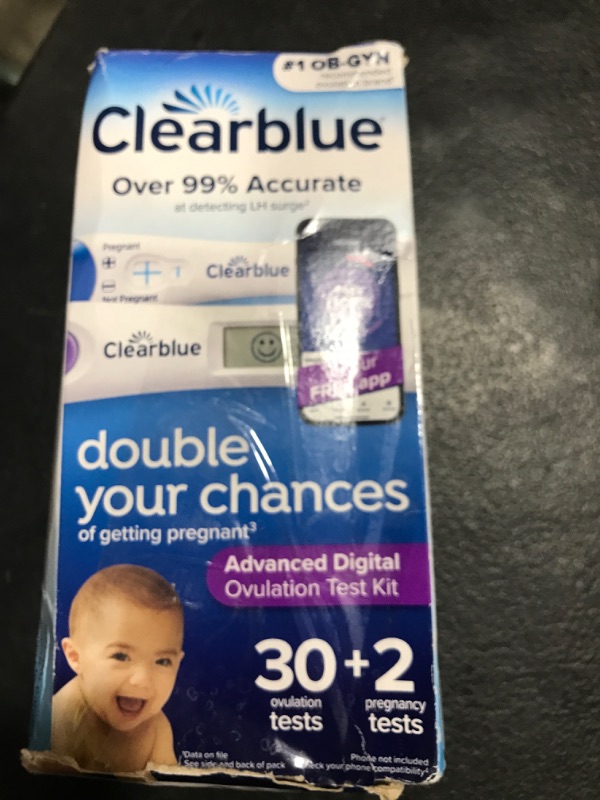 Photo 1 of Clearblue Advanced Digital Ovulation Test Kit, 32 Ct
