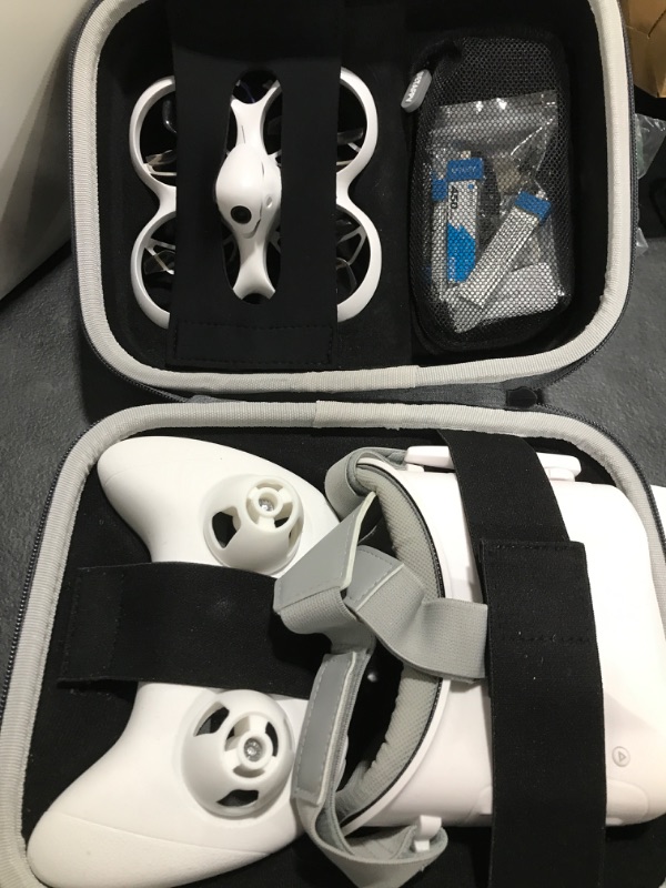 Photo 1 of BETAFPV Cetus X FPV Kit Cetus Frsky D8 FC Version, with LiteRadio 3 Transmitter, VR03 Goggles with DVR Recording Function, BT2.0 450mAh 1S Battery, 2S Power RTF Kit for FPV Beginners Indoor Outdoor