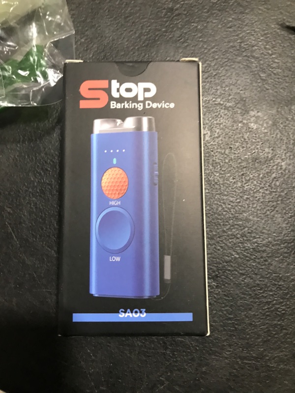 Photo 1 of Dog Bark Deterrent Device, 3-IN-1 Anti Barking Device for Dogs Barks No More Ultrasonic Dog Training 50ft Rechargeable Portable 2X Power Emitters for Behavior Correction Safe & Effective for All Dogs