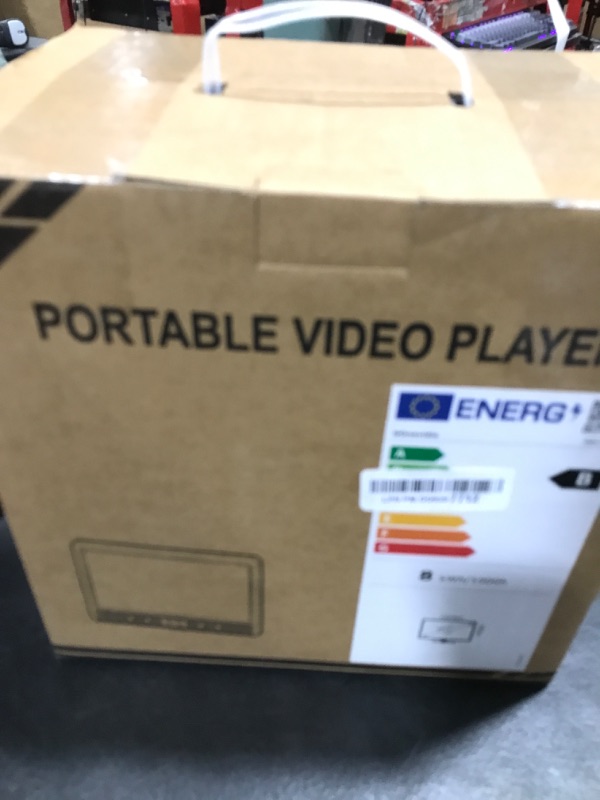 Photo 1 of 10.1" Dual Car DVD Players with HDMI Input, Headphones, Mounting Brackets, Headrest DVD Players for Car Support USB/SD Card, AV in/Out, Last Memory, Play A Same or Two Movies, No Battery