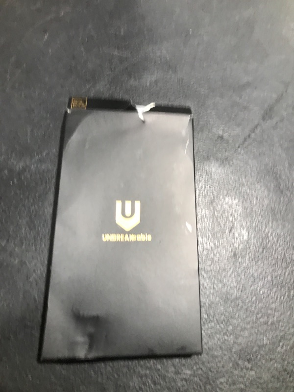 Photo 1 of UNBREAKcable Case for iPhone 14/iPhone 13, [Compatible with MagSafe] [Military Grade Shockproof] [Non-Slip] Translucent Matte Back and Soft TPU Edge Protective Case for iPhone 14/13 6.1inch, Black