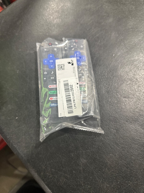 Photo 1 of (Pack of 2) Replacement-Remote-Control for Roku-TV,Compatible for TCL Roku/Hisense Roku/Onn Roku/Philips Roku Smart TVs(Not for Roku Stick and Box)