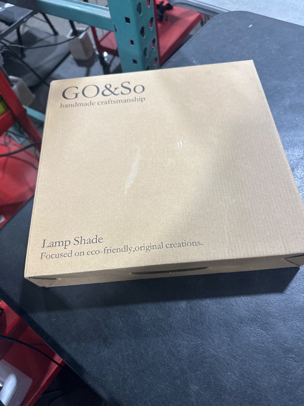 Photo 1 of GO&SO Blue Bell Lamp Shades 6" Top x 13" Bottom x 10.6" High(Spider) Medium Lamp Shade, Traditional Fabric Lamp Shade for Table Lamp,Floor Lamp,Side Ribbing Hand Crafted Replacement Lampshade