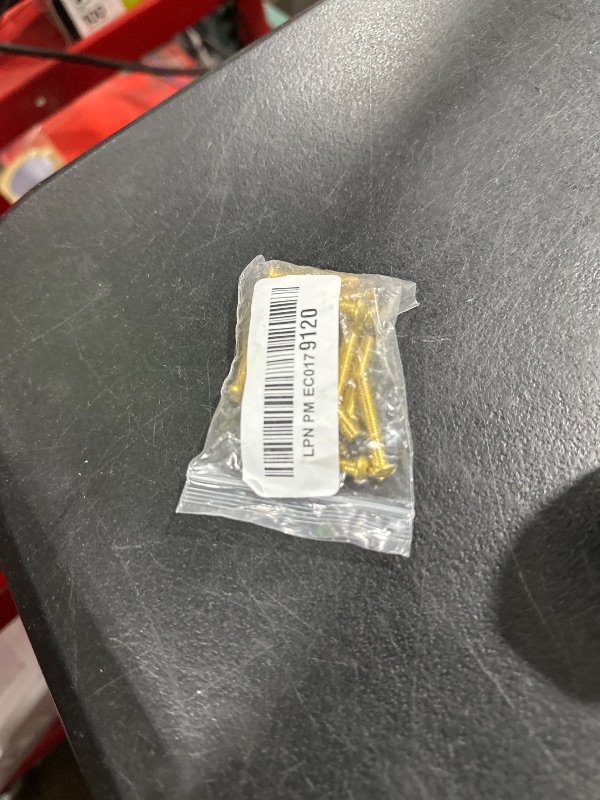 Photo 1 of uxcell Brass Machine Screws, M5x25mm Phillips Pan Head Fastener Bolts for Furniture, Office Equipment, Electronics 20Pcs