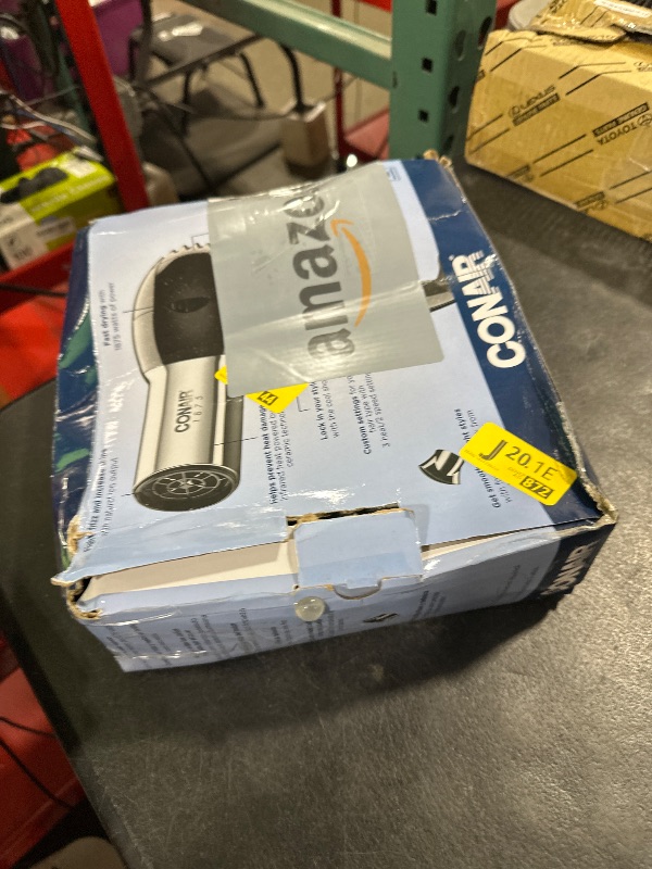 Photo 1 of Conair Hair Dryer, 1875W Full Size Hair Dryer with Ionic Conditioning, Blow Dryer