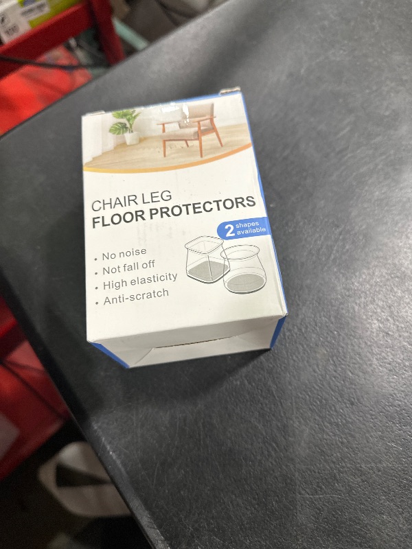 Photo 1 of 32 Pcs Chair Leg Floor Protectors,Bar stools Leg Protectors Caps,Dining Room Chair Leg Protectors for Hardwood Floors, Chair Leg Covers Silicone Felt Furniture Pads (Extra Small fit: 0.5'' - 0.89'')