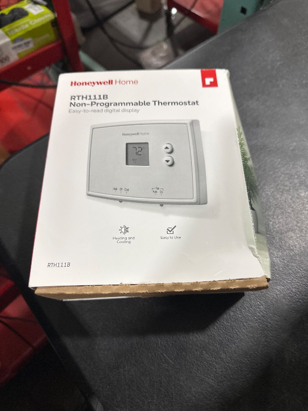 Photo 1 of Honeywell Home RTH111B Digital Non-Programmable Thermostat