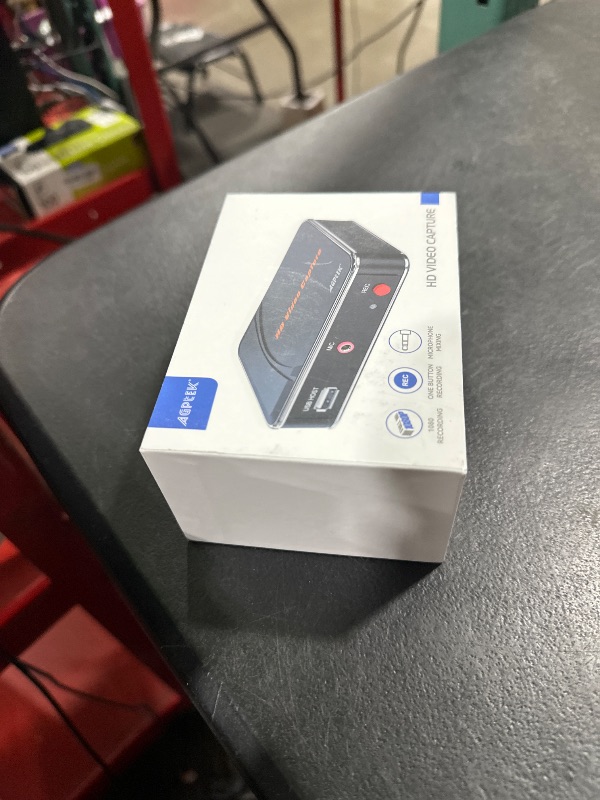 Photo 1 of 1080P HDMI Video Capture Card HD Game Recorder Compatible with Xbox One/360/ PS4/ Wii U/Nintendo Switch and Support Mic in for Commentary - No PC Required