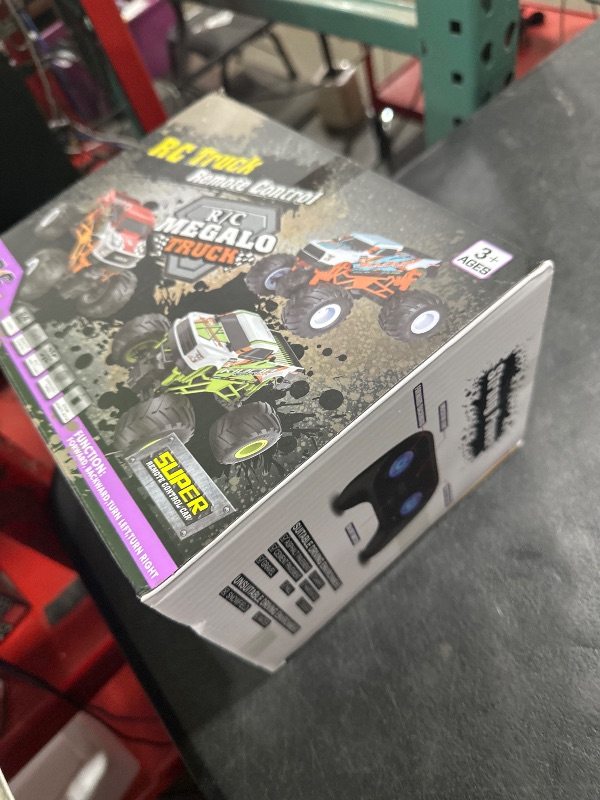 Photo 1 of Kidcia 1:16 Scale RC Monster Truck - 2.4GHz All Terrain Car for Kids 4-12, 20 Km/h Off Road RC Truck, Christmas or Birthday Gift