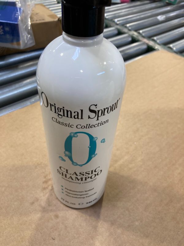 Photo 1 of Original Sprout Classic Shampoo for All Hair Types, Sulfate Free and Vegan Shampoo, 32 oz. Bottle