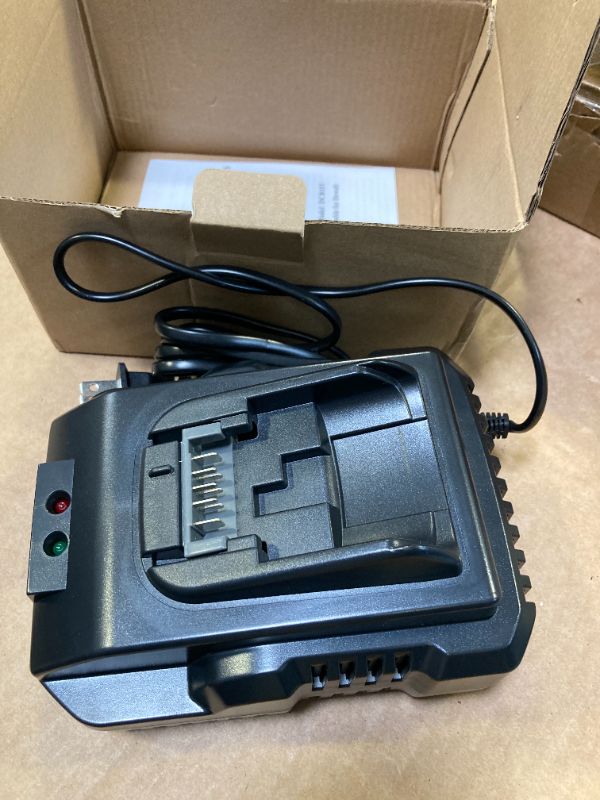 Photo 1 of Lenoya Replacement for Dewalt 20V MAX* Charger DCB112 DCB115 Comaptible with Dewalt DCD DCF DCG Series Cordless Power Tools Black