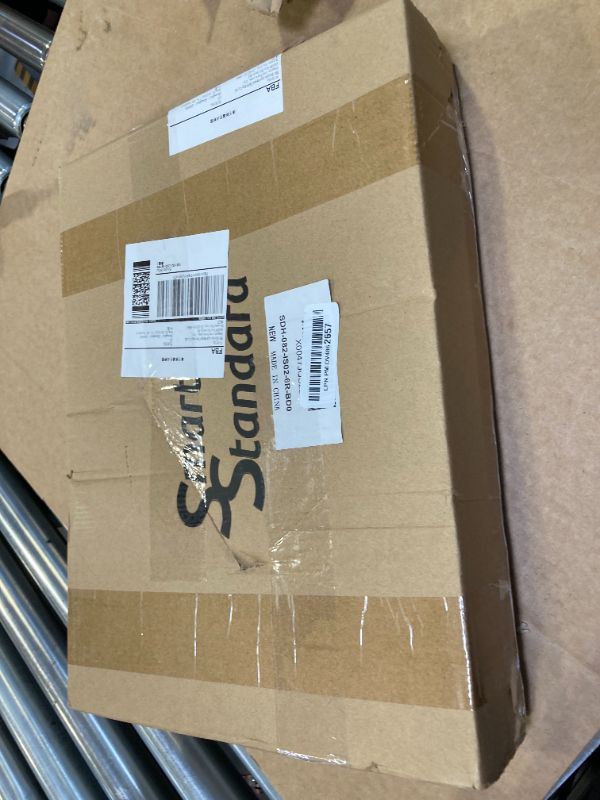 Photo 1 of SMARTSTANDARD 8.2 FT Double Barn Door Hardware Kit - Heavy Duty, Smooth and Quiet Sliding Operation - Easy to Install with Step-by-Step Installation Instruction - Fits 24" Wide Door Panels