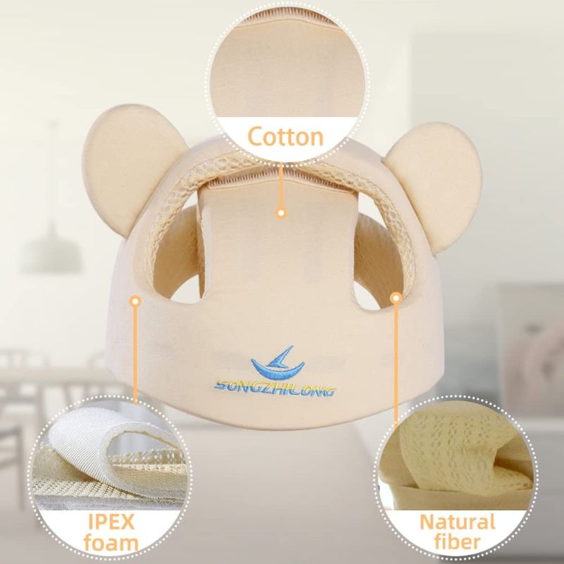Photo 1 of Xifamniy Baby Soft Safety Helmet Foam Head Protector Helmet for Toddler Infant Walking Suit 6-24m