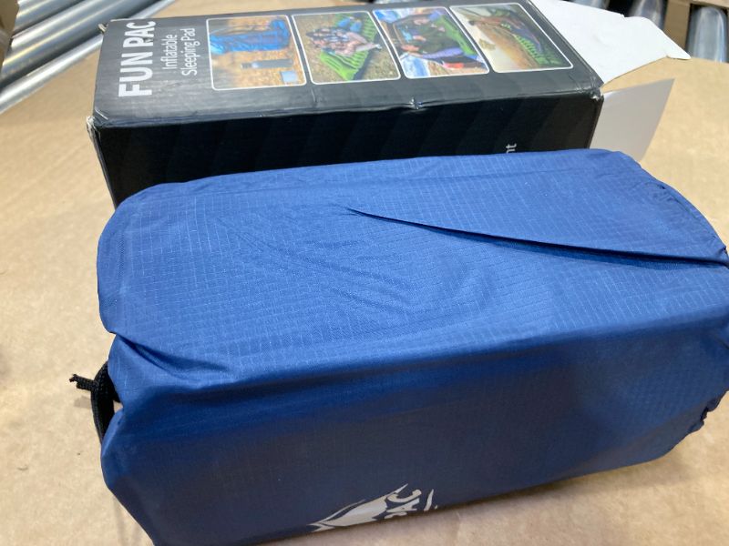 Photo 1 of Yuzonc Camping Sleeping Pad, Ultralight Camping Mat with Pillow Built-in Foot Pump Inflatable Sleeping Pads Compact for Camping Backpacking Hiking Traveling Tent