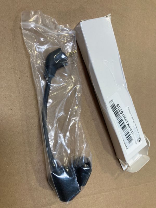 Photo 1 of Mic Replacement Microphone Boom fits for Kingston HyperX Cloud, Cloud X and Cloud II 2nd Version for PS4 Xbox One Nintendo Switch Computer PC Gaming Headsets Noise Cancelling 3.5mm Jack Black