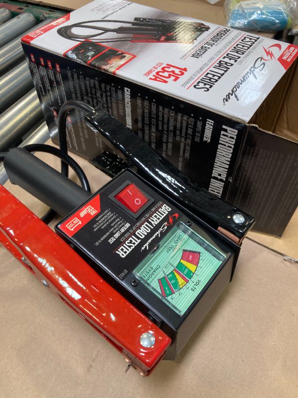 Photo 1 of Schumacher Electric Battery, Charging, and Starting System Tester, BT453, 135 Amps, for Use with Motorcycle, ATV, Boat, Car, SUV, Truck, RV, and Classic Car Batteries