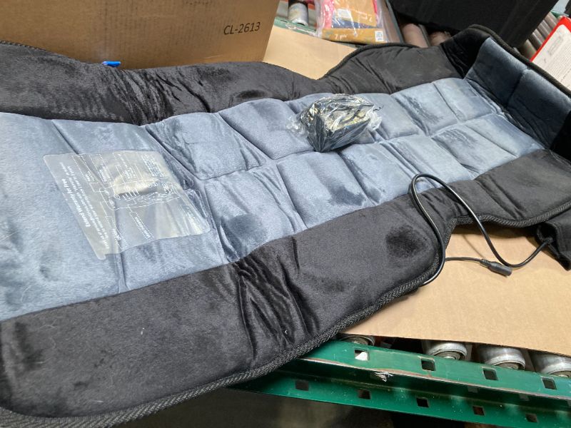 Photo 1 of CILI Massage Chair Pad,Back Massager with Heat,Massage Seat Cushion with 10 Vibration Motors,30-60-90 Minutes Heating Options,Chair Massager for Office Chair, Home Office Use