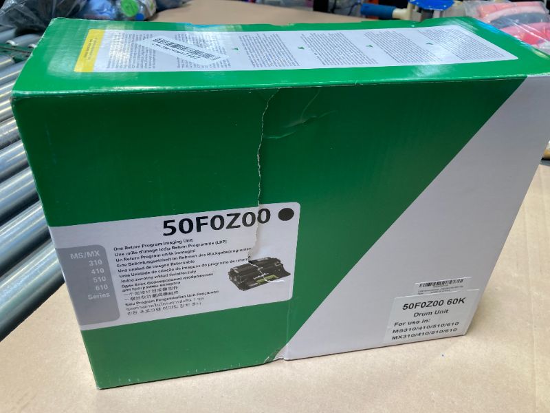Photo 1 of Lexmark 50F0ZA0 Imaging Unit Toner