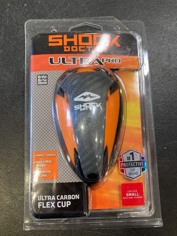 Photo 1 of Shock Doctor Ultra Carbon Flex Cup, Black, Small
