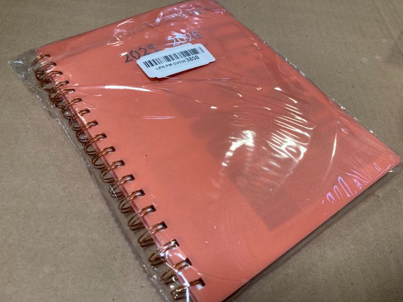 Photo 1 of Monthly Planner 2025-2026 (7.4'' x 9.6''), Calendar Planner 2025-2026, 18 Months Academic Planner from Jan 2025-Jun 2026, Pink