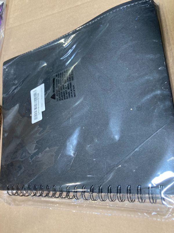 Photo 1 of Piano Sheet Music Folder Organizer: 40 Plastic Sleeves Display 80 Pages Spiral Music Binder Organizer - Size Letter 8.5 x 11 Storage Folder for Choral Band Orchestra Choir (Black)