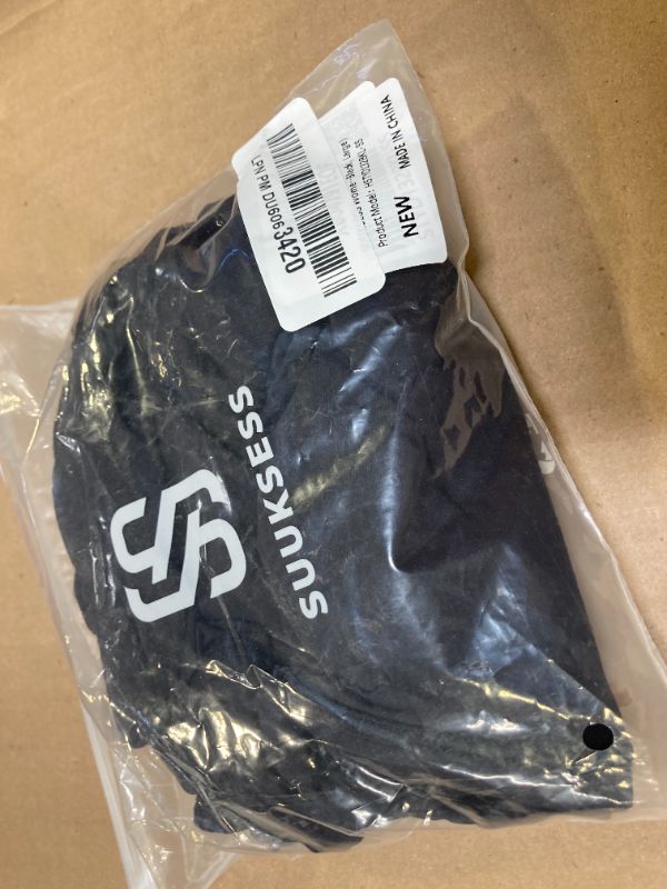 Photo 1 of l--SUUKSESS Women Double Lined Sleeveless Going Out Basic Tank Tops Ruched Summer Casual T Shirts (Black, Large)