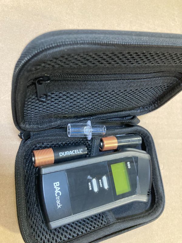 Photo 1 of BACtrack S80 Breathalyzer | Professional-Grade Accuracy | DOT & NHTSA Approved | FDA 510(k) Cleared | Portable Breath Alcohol Tester for Personal & Professional Use