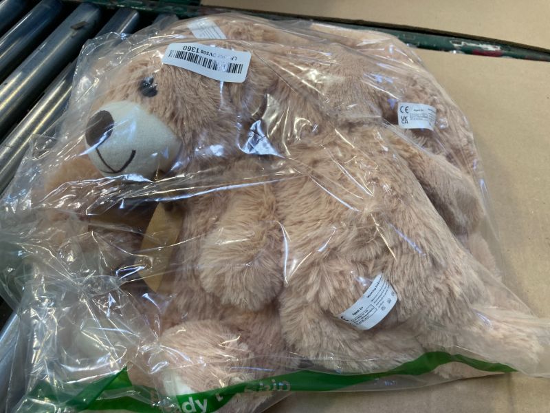 Photo 1 of Quaakssi Teddy Bears Bulk 5 Packs 13.5 Inches Small Stuffed Bears Pack for Christmas Valentines Baby Shower Party Decorations Centerpieces Favors Light Brown