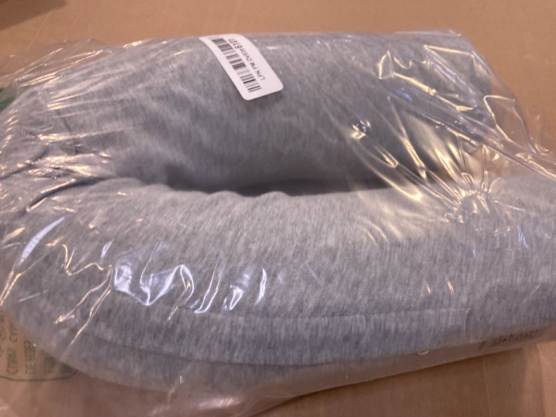 Photo 1 of 1pc--Dot&Dot Twist Memory Foam Travel Pillow for Airplanes - Travel Neck Pillow for Sleeping - Airplane Pillow for Neck Support, Chin, Lumbar and Leg - Adjustable, Bendable Neck Roll Pillow