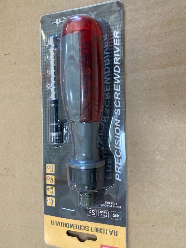 Photo 1 of Htaiaym 11-In-1 Precision Ratcheting Screwdriver Set With Magnetic Tips - Versatile Tool Kit For Multi-Purpose Use, Adjustable Length, And Portable Storage