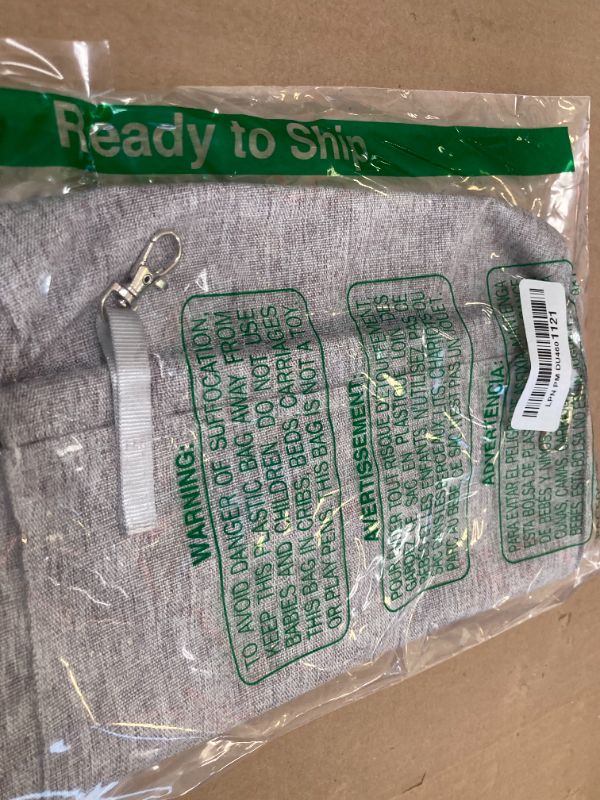 Photo 1 of Rabbit Hay Feeder Bag, Guinea Pig Hay Feeder Storage,Sack Hay Bag Feeding Bag Storage for Chinchilla Hamsters Rabbit Guinea Pig Small Animals (L, Grey)