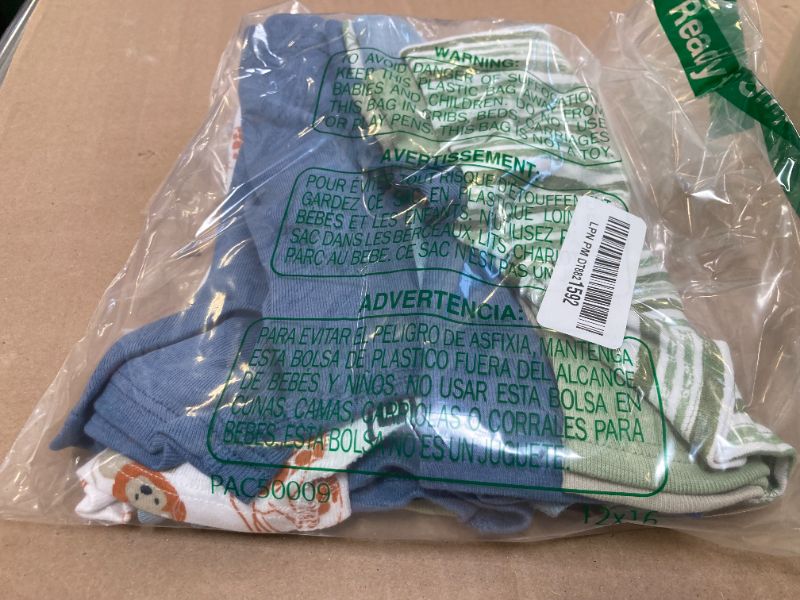 Photo 1 of Hanes Boys Organic Cotton, Pure Comfort Boxer Brief Underwear for Toddlers, Multipacks, Blue, White, Green, Beige