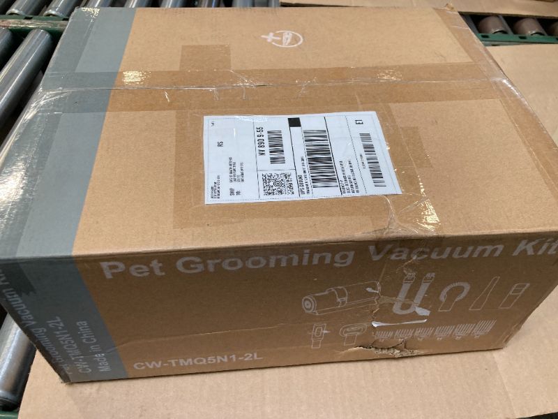 Photo 1 of Sweetcrispy Professional Pet Grooming Vacuum Kit with Cordless Low Noise Dog Clippers, 2.5L Cup, 3 Suction Modes, and 5 Groomer Tools for Cats, Dogs and Other Animals Hair Trimmer