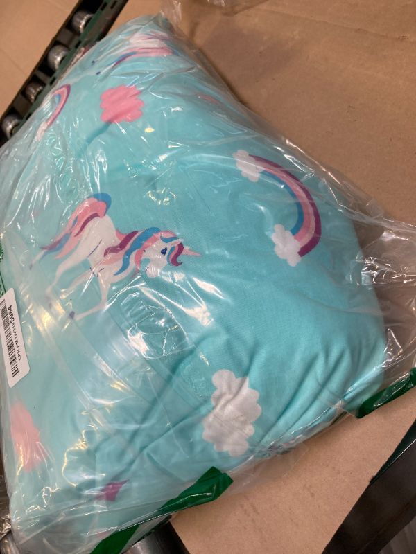 Photo 1 of Delta Children Nap Mat with Included Pillow and Blanket for Toddlers and Kids; Features Carry Handle with Strap Closure and Name Tag; Rollup Design is Ideal for Preschool and Daycare, Unicorn