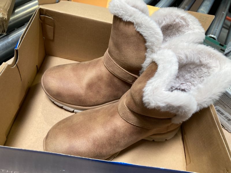 Photo 1 of Skechers Women's Easy Going-Dreamers Move-Hands Free Slip-Ins Ankle Boot, Chestnut, 6