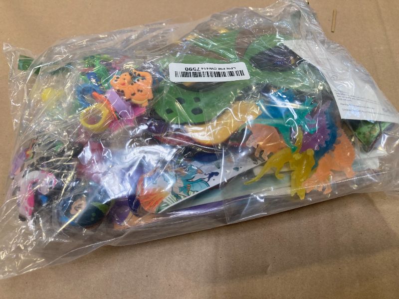 Photo 1 of DMIGHT Dinosaur Party Favors, Dinosaur Birthday Party Supplies, Dinosaur Goodie Bags for Kids Birthday, Dino Gifts Bags Fillers Stuffers, Dinosaur Themed Party Toys