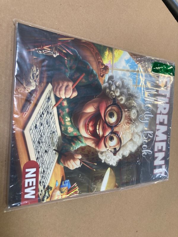 Photo 1 of Retirement Gifts for Women 2024: Retirement Activity Books for Women, Moms, and Coworkers with Coloring Pages, Fun and Challenging Word Search, Mazes, ... 2025 Ideas for Nurses, Teachers ...)