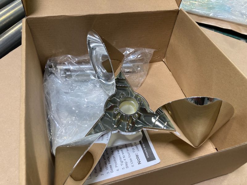 Photo 1 of Bird Reflectors Spinning Wind Powered?Bird Scare Reflective Device Keep Bird Pigeon Woodpeckers and Sparrows Away for Outdoor Patio, Yard, Garden, Rooftop and Vegetable Gardens (Single Pack- Silver)