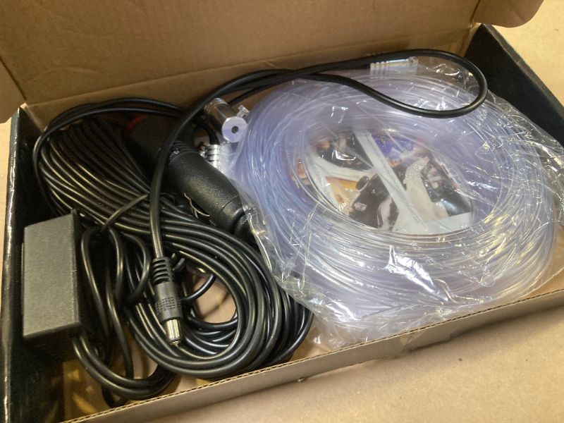 Photo 1 of Interior Car LED Strip Lights APP Control, 5 in 1 RGB 16 Million Colors Ambient Lighting Kit with 236 inches Fiber Optic, Music Mode Inside Car Lighting Decorations