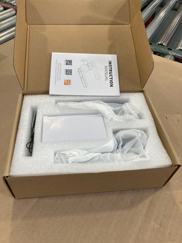 Photo 1 of GEKRONE Fingerprint Smart Lever Lock TUYA APP Control Keyless Entry Bluetooth Touchscreen Indoor Handle Biometric Electronic Digital Door Knob with Keypad Suitable for Hotel Office Apartment Bedroom