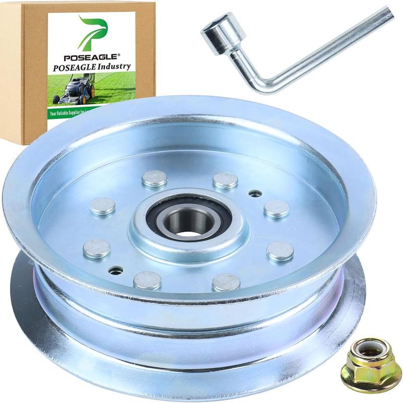 Photo 1 of POSEAGLE GY20629 Idler Pulley with GY22172 Idler Pulley Kit Replaces GY20629 Idler Pulley John Deere GY20629 Pulley, GY22172 Idler Pulley John Deere GY22172 Pulley, GY22082, GY20110, GY20067