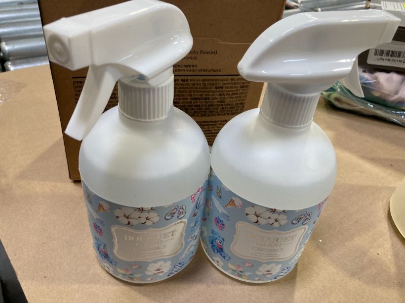Photo 1 of BOUQUET GARNI Fabric Perfume Baby Scent - Long Lasting Fragrance Fabric and Linen Odor Remover - Odor Eliminator and Neutralizer Spray - Fabric Deodorizer and Refresher - 16.9 Fl Oz