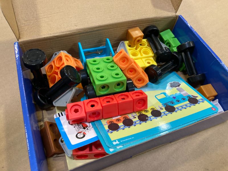 Photo 1 of hand2mind Numberblocks Express Train MathLink Cubes Activity Set, Preschool Learning Activities, Train Toy, Counting Blocks, Number Toys, Kids Educational Toys, Math Manipulatives for Preschoolers