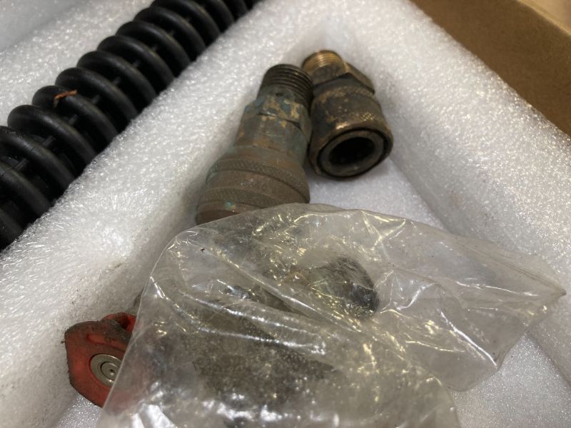 Photo 1 of TOOLCY Pressure Washer Gun, Adjustable Power Washer Swivel Gun and Extension Wand, 4000 PSI, 7 GPM, M22-14mm to 3/8" Quick Connection, 5 Nozzle Tips, Fit Most Power Washer